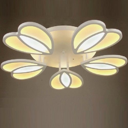 Светильник светодиодный (Люстра) Мелодия Света Лепестки 13Вт+8Вт картинка 